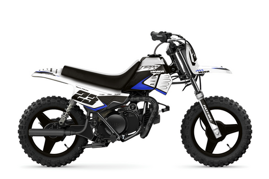Kit déco Yamaha PW 50/PW 80 - YMPW006 Blanc
