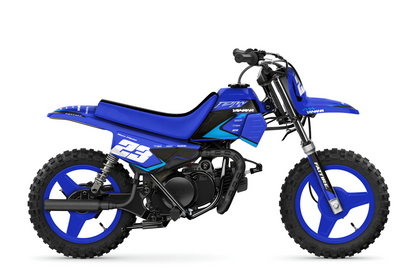 Kit déco Yamaha PW 50/PW 80 - YMPW006 Bleu