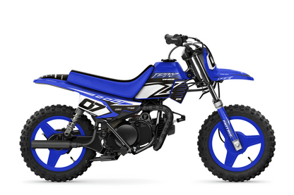 Kit déco Yamaha PW 50/PW 80 - YMPW008 Bleu