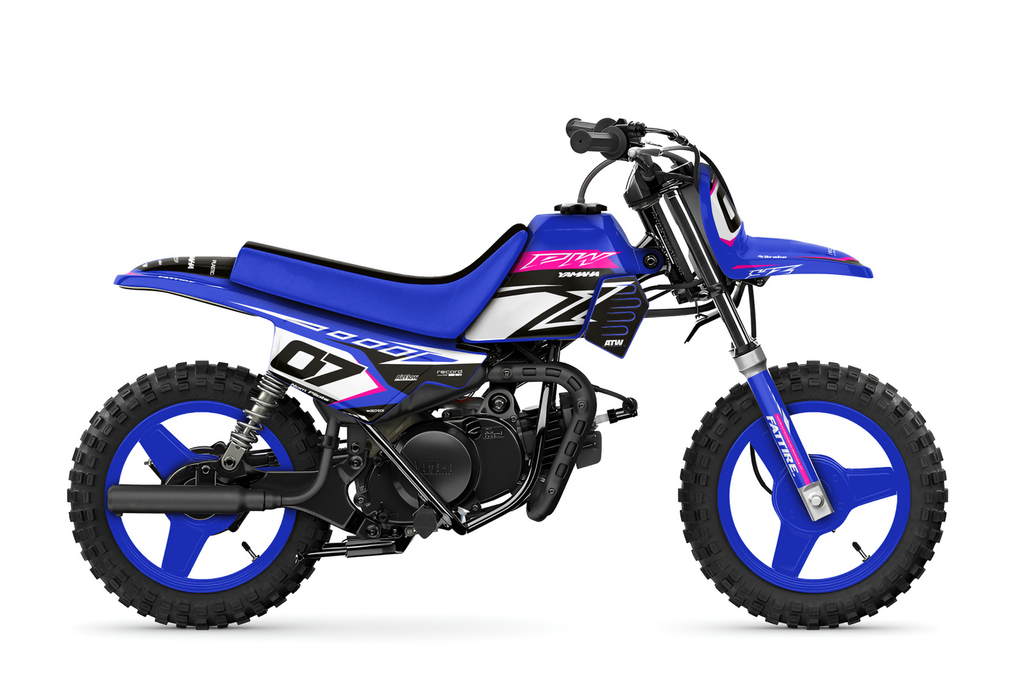Kit déco Yamaha PW 50/PW 80 - YMPW008 Rose