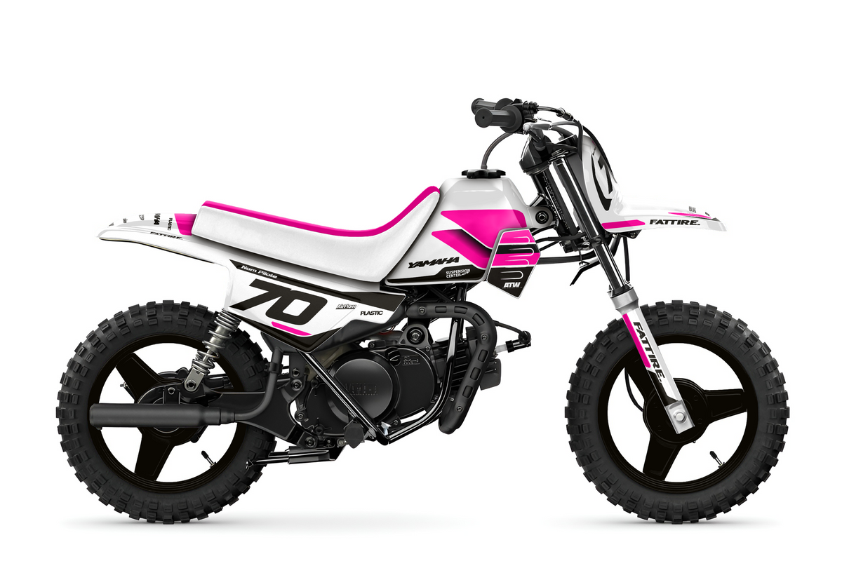 Kit déco Yamaha PW 50/PW 80 - YMPW010 Rose
