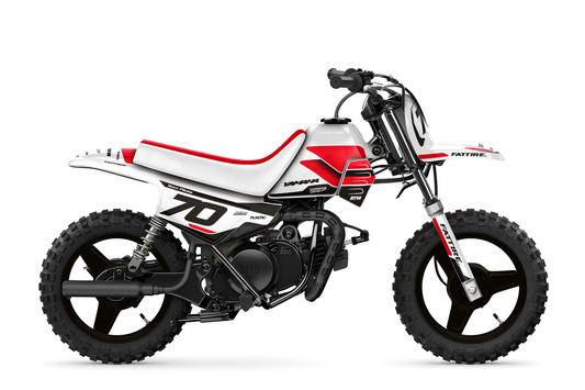 Kit déco Yamaha PW 50/PW 80 - YMPW010 Rouge