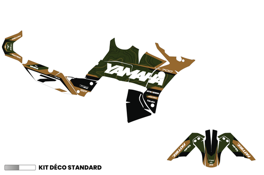 Kit déco Yamaha Tenere 700 World Raid - YMTW001 Vert