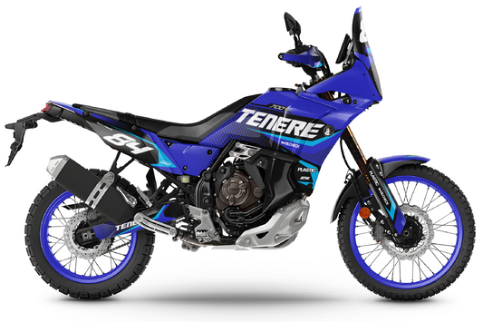 Kit déco Yamaha Tenere 700 World Raid - YMTW002 Bleu
