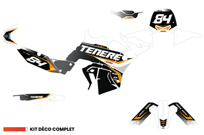 Kit déco Yamaha Tenere 700 World Raid - YMTW002 Blanc