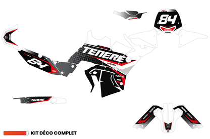 Kit déco Yamaha Tenere 700 World Raid - YMTW002 Rouge