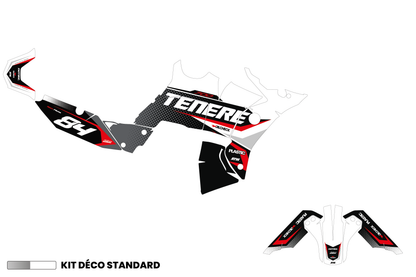 Kit déco Yamaha Tenere 700 World Raid - YMTW002 Rouge