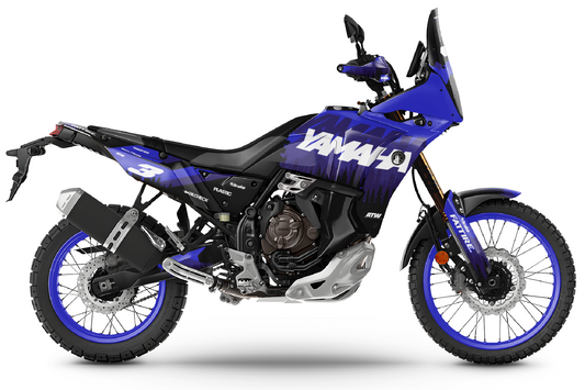 Kit déco Yamaha Tenere 700 World Raid - YMTW004 Bleu