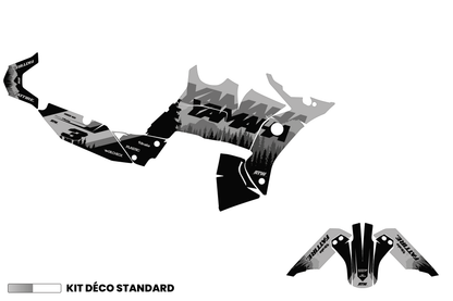 Kit déco Yamaha Tenere 700 World Raid - YMTW004 Gris