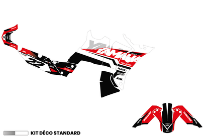 Kit déco Yamaha Tenere 700 World Raid - YMTW005 Rouge
