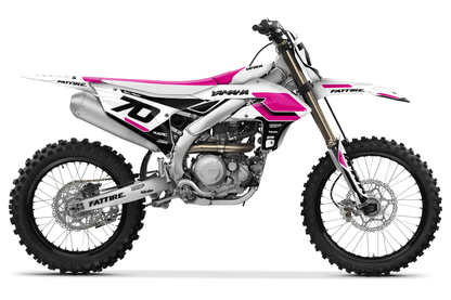 Kit déco Yamaha YZF/WRF - YMXMX010 Rose