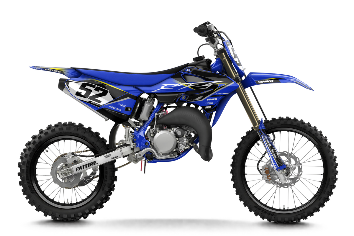 Kit déco YAMAHA YZ 65/85 - YMMMX003 Bleu
