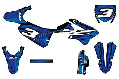 Kit déco YAMAHA YZ 65/85 - YMMMX004 Bleu