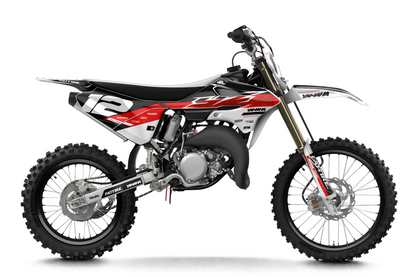 Kit déco YAMAHA YZ 65/85 - YMMMX005 Blanc