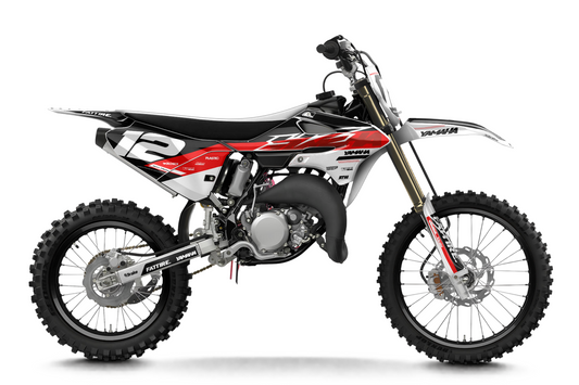 Kit déco YAMAHA YZ 65/85 - YMMMX005 Blanc
