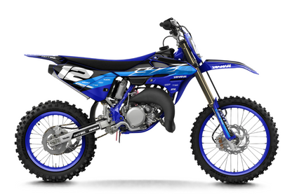 Kit déco YAMAHA YZ 65/85 - YMMMX005 Cyan