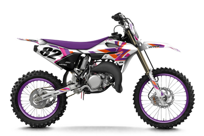 Kit déco YAMAHA YZ 65/85 - YMMMX007 Blanc