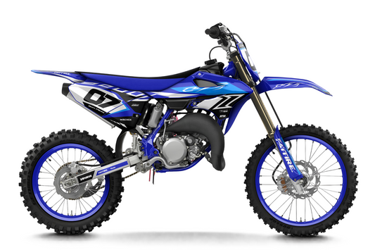 Kit déco YAMAHA YZ 65/85 - YMMMX008 Cyan