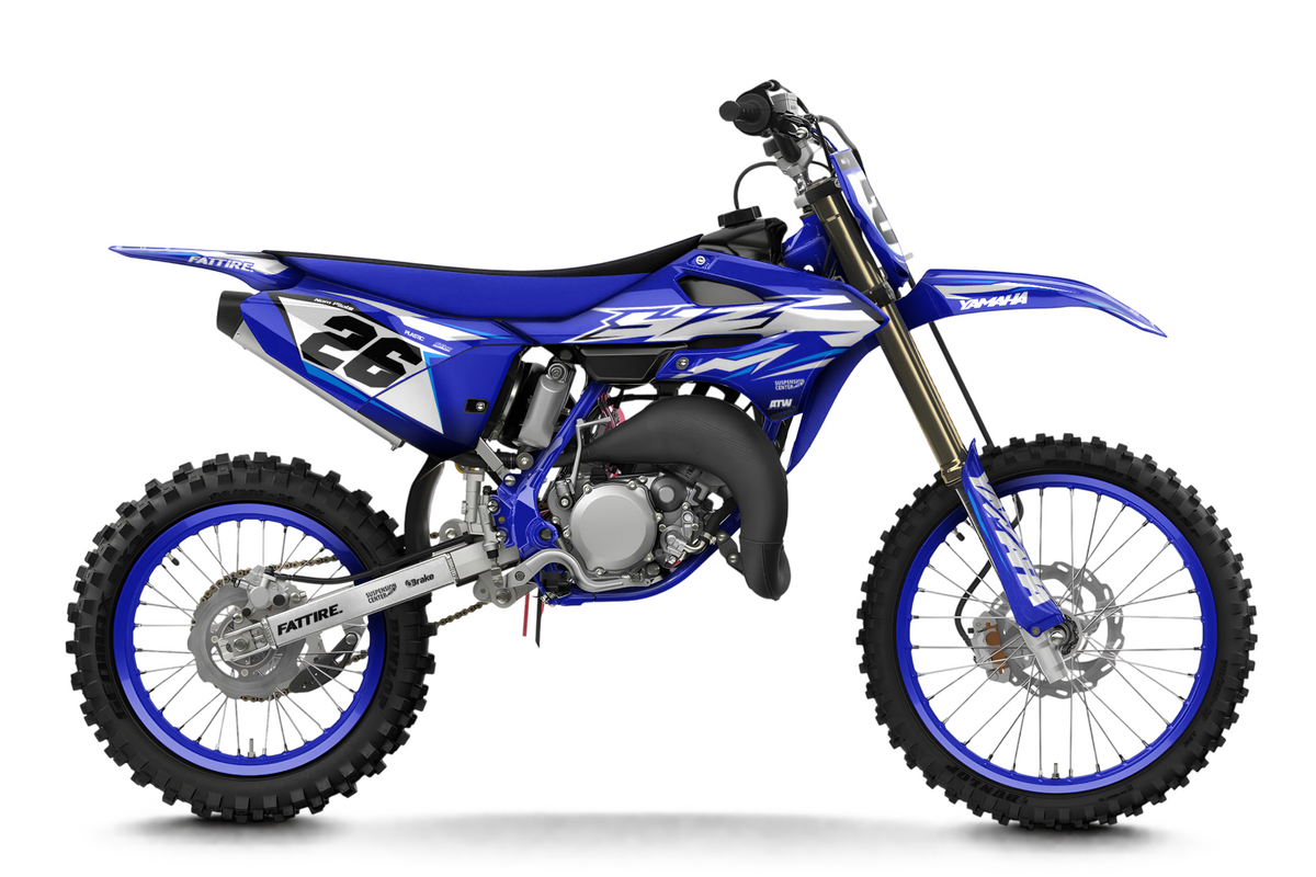 YAMAHA YZ 65/85 Dekor-Kit - YMMMX009 Blau