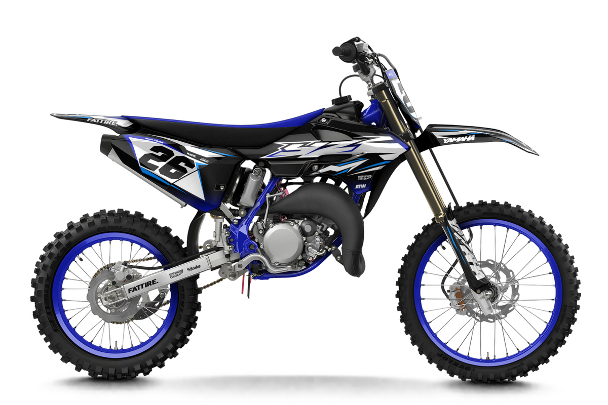 YAMAHA YZ 65/85 Dekor-Kit - YMMMX009 Schwarz