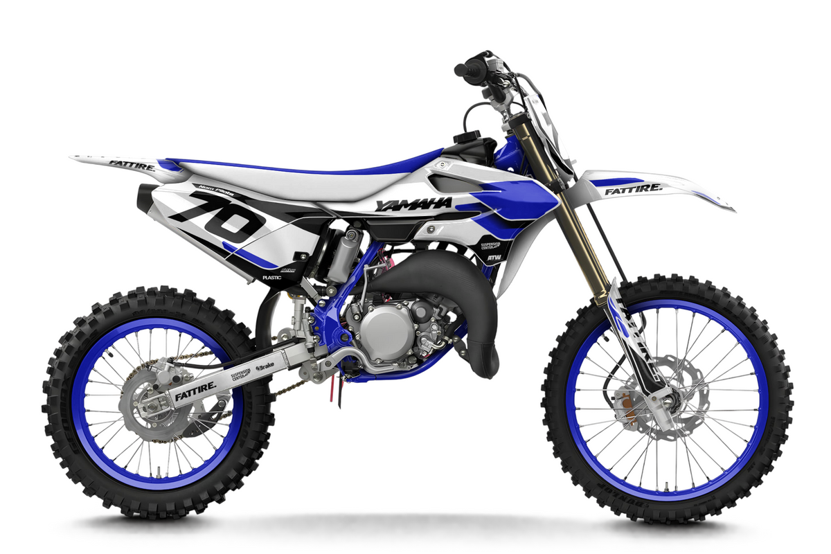 Kit déco YAMAHA YZ 65/85 - YMMMX010 Bleu