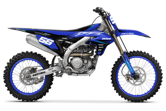 Kit déco Yamaha YZF/WRF - YMXMX001 Cyan
