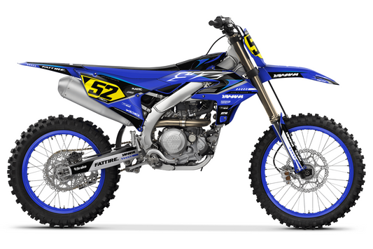 Kit déco Yamaha YZF/WRF - YMXMX003 Jaune