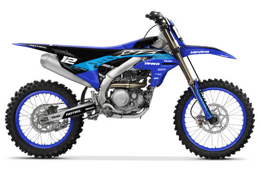 Kit déco Yamaha YZF/WRF - YMXMX005 Cyan