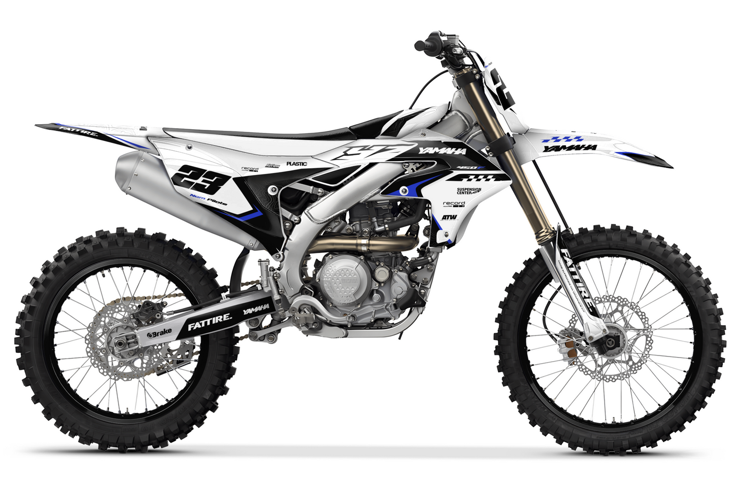 Kit déco Yamaha YZF/WRF - YMXMX006 Blanc