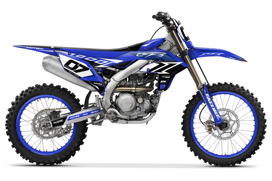 Kit déco Yamaha YZF/WRF - YMXMX008 Bleu