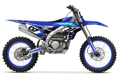 Kit déco Yamaha YZF/WRF - YMXMX008 Cyan