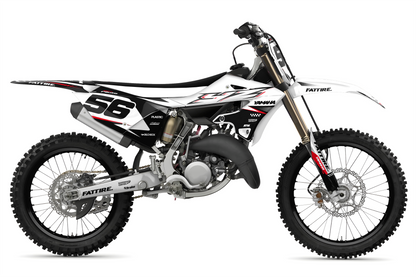 Kit déco Yamaha YZ - YMZMX001 Blanc