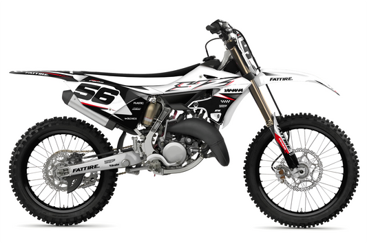 Kit déco Yamaha YZ - YMZMX001 Blanc