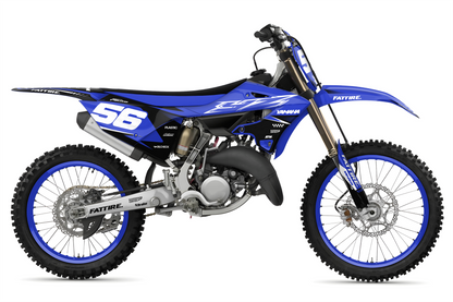 Kit déco Yamaha YZ - YMZMX001 Bleu