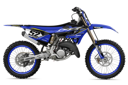 Kit déco Yamaha YZ - YMZMX003 Bleu