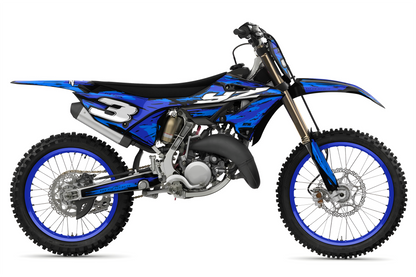 Kit déco Yamaha YZ - YMZMX004 Bleu