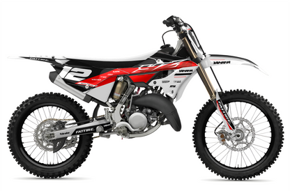 Kit déco Yamaha YZ - YMZMX005 Blanc