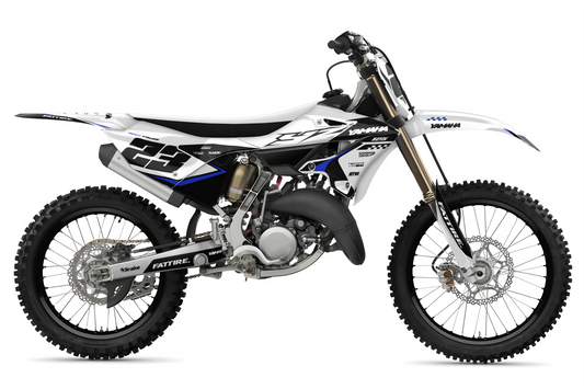 Kit déco Yamaha YZ - YMZMX006 Blanc