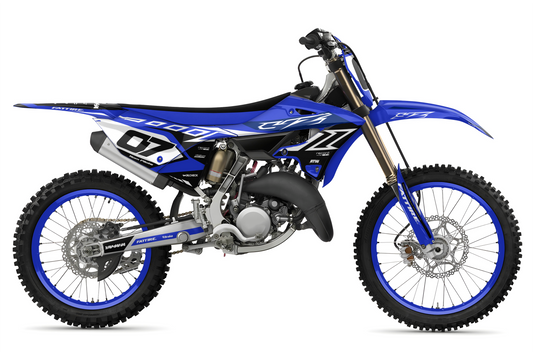 Kit déco Yamaha YZ - YMZMX008 Bleu
