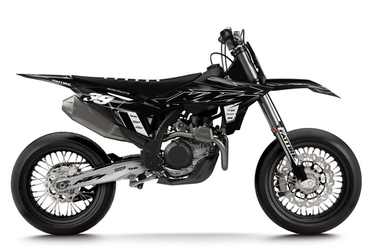 Kit déco KTM 450 SMR - KKTSM001 Blanc