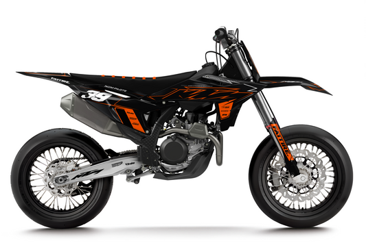 Kit déco KTM 450 SMR - KKTSM001 Orange
