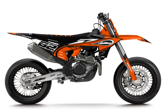 Kit déco KTM 450 SMR - KKTSM003 Orange