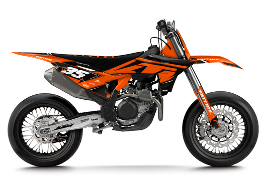Kit déco KTM 450 SMR - KKTSM007 Orange