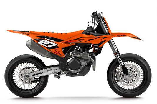 Kit déco KTM 450 SMR - KKTSM009 Orange
