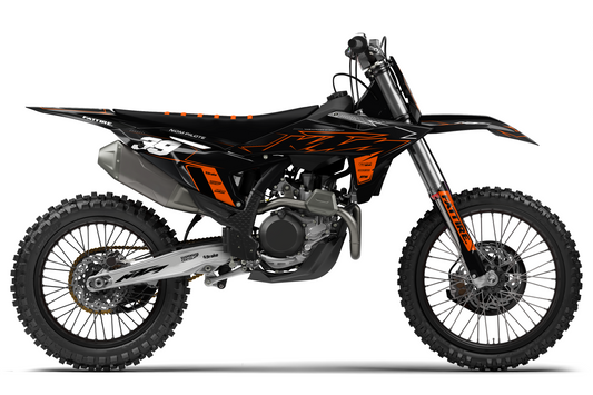 Kit déco KTM SX/SXF/EXC/EXCF - KKTSE001 Orange