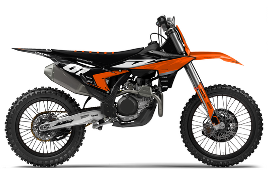 Kit déco KTM SX/SXF/EXC/EXCF - KKTSE002 Noir