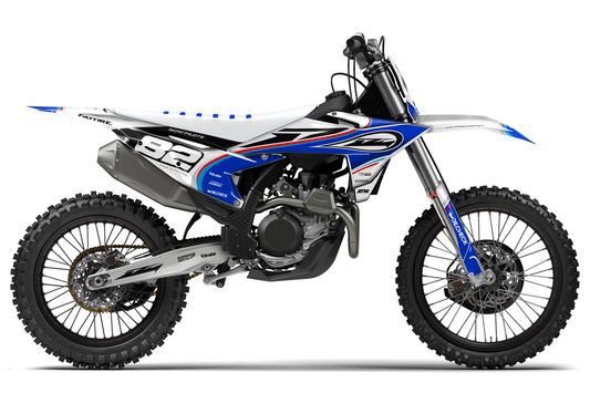 Kit déco KTM SX/SXF/EXC/EXCF - KKTSE003 Blanc