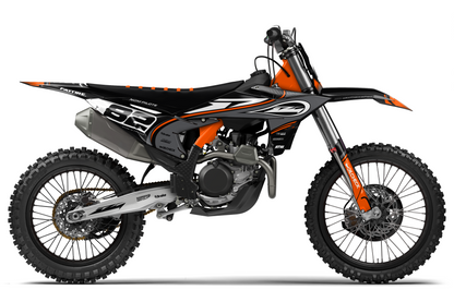 Kit déco KTM SX/SXF/EXC/EXCF - KKTSE003 Noir