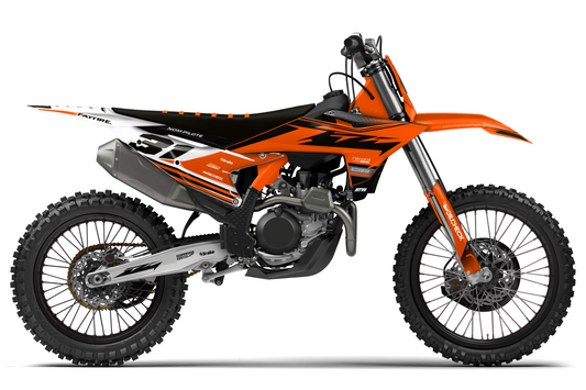 Kit déco KTM SX/SXF/EXC/EXCF - KKTSE004 Noir