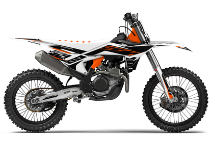Kit déco KTM SX/SXF/EXC/EXCF - KKTSE005 Blanc